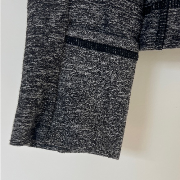Lululemon Athletica Dark Gray Half-Zip Hoodie - Picture 4 of 12